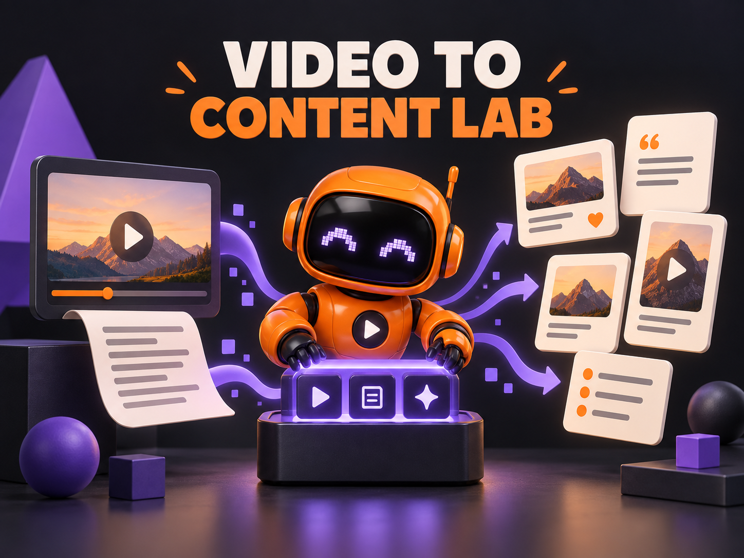 Video to Content Lab product cover